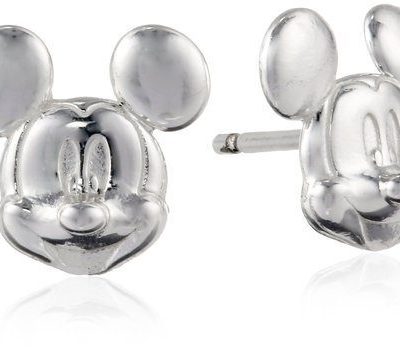 Disney Mickey Mouse Sterling Silver Stud Earrings Only $9.99 Plus FREE Shipping!