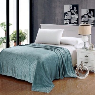 Pinstripe Microfiber Blanket (Queen) Just $22.99 Ships FREE!