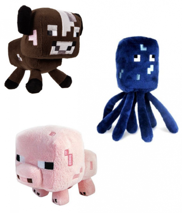 Select Minecraft Plush Starting At $4.40! Most Ship FREE!