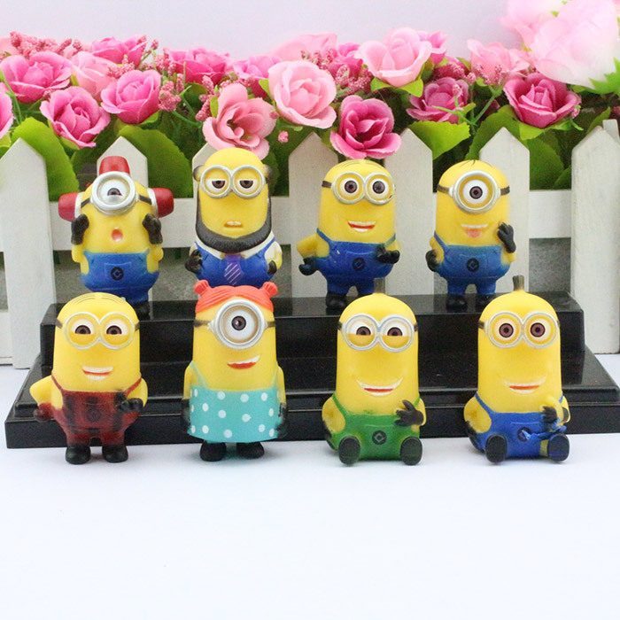 Despicable Me Minions Figurine 8pc Set Only $16.56 Shipped!