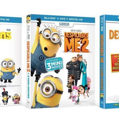 Despicable Me / Despicable Me 2 / Minions [Blu-ray] Just $23.99! (Reg. $89)