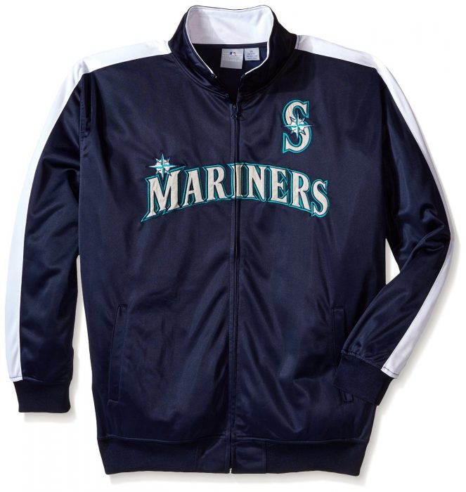 MLB Men's Big and Tall Tricot Poly Track Jacket Only $19.99! Down From $65!