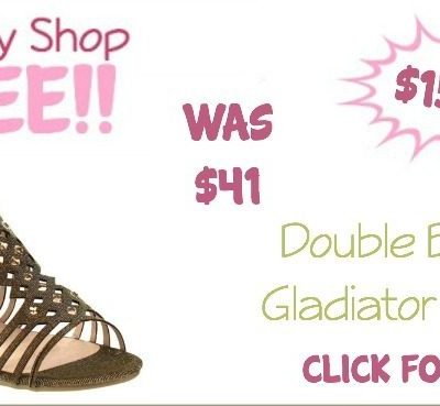 Double Buckles Gladiator Sandals Only $15.99! (Reg. $41) Ships FREE!