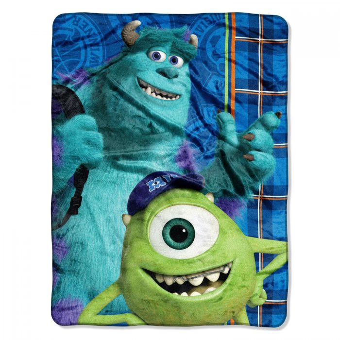 Disney's Monsters University, Greek Geeks Throw Blanket Just $9.90! (Reg. $30)