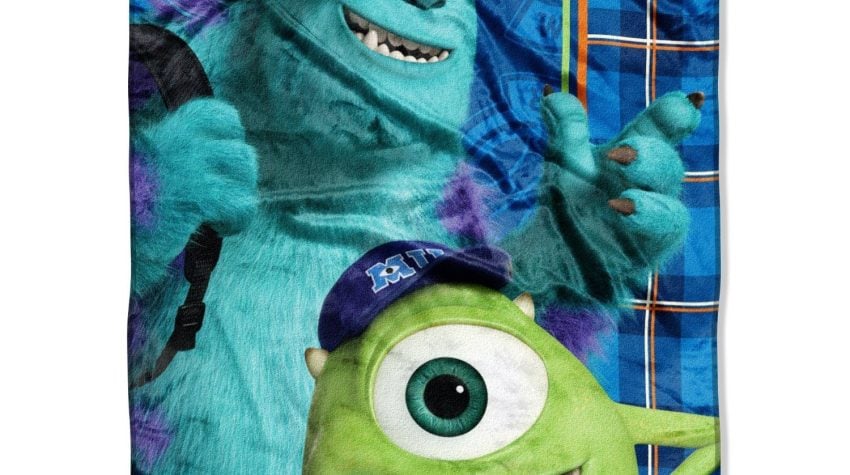 Disney's Monsters University, Greek Geeks Throw Blanket Just $9.90! (Reg. $30)