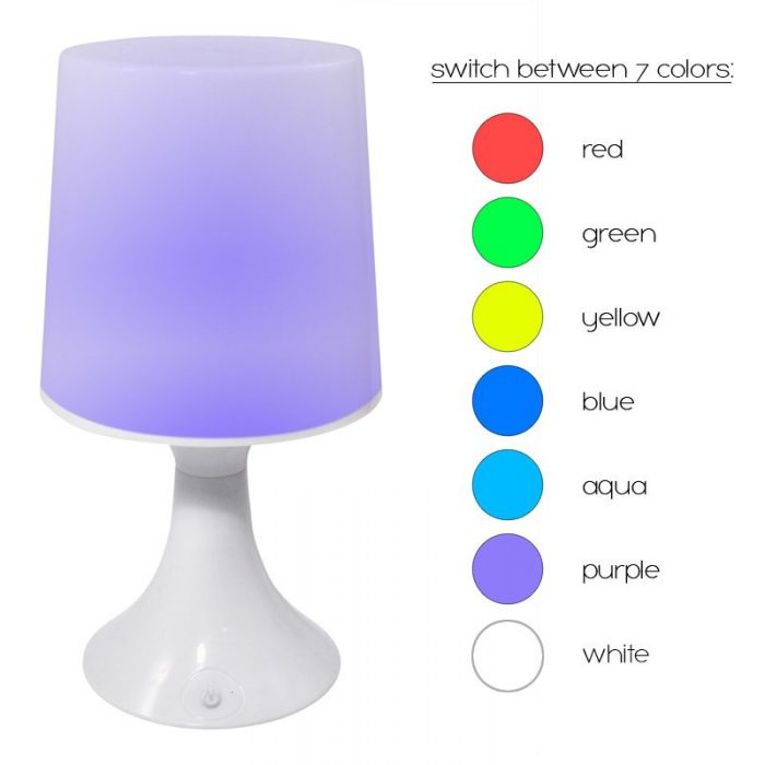 Color Changing Touch Lamp Only $5.49 Shipped!
