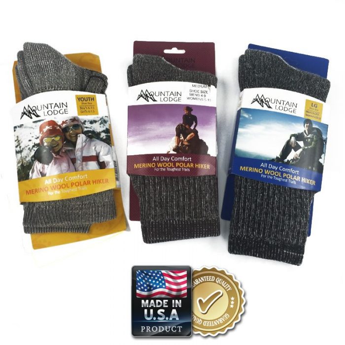 Merino Wool Socks - 2 Pairs Only $7.99! Ships FREE!
