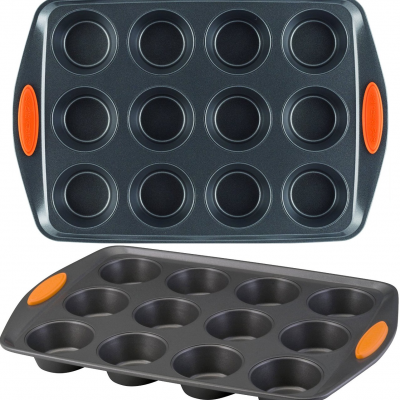 Rachael Ray Oven Lovin’ Non-Stick 12-Cup Muffin & Cupcake Pan Just $11.99!  (Reg. $36)