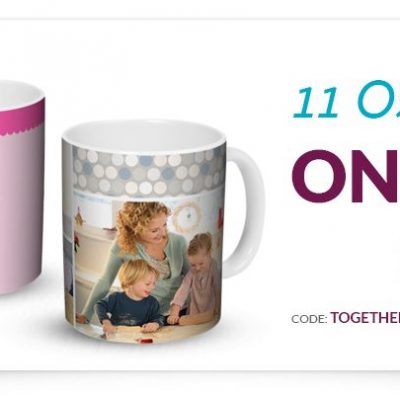 11 Oz Photo Mug Just $1!