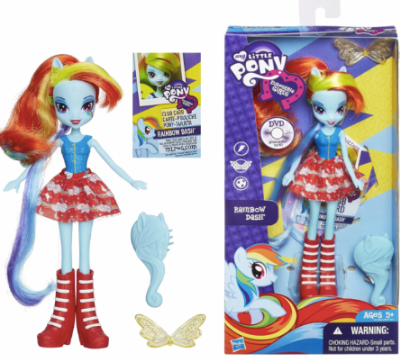 My Little Pony Equestria Girls Rainbow Dash Doll Just $7.38 (reg. $14.99)!