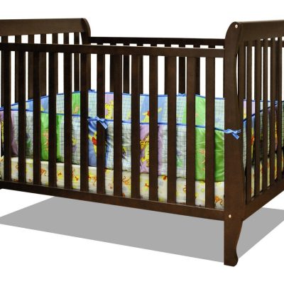 Athena Naomi 4 in 1 Crib with Toddler Rail, Espresso Only $102.99!  Down From $225! Ships FREE!