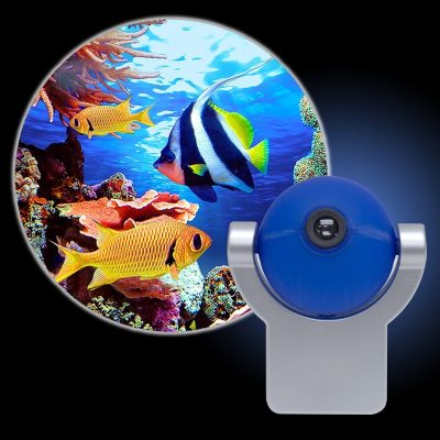 Tropical Fish Projectables LED Plug-In Night Light Now Just $8.02!