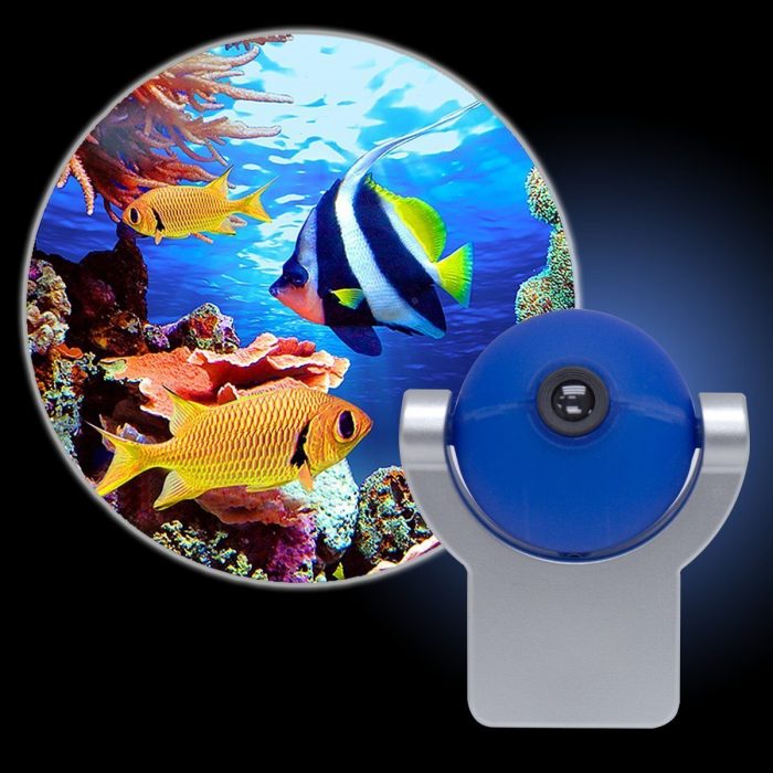 Tropical Fish Projectables LED Plug-In Night Light Now Just $8.02!