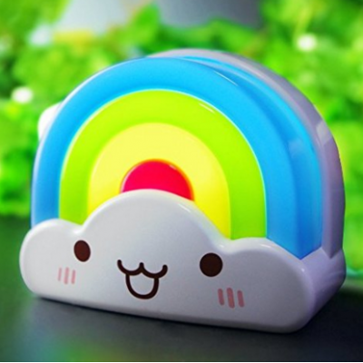 Rainbow Toddler Nightlight With Voice Light Sensor Just $10 Down From $30!