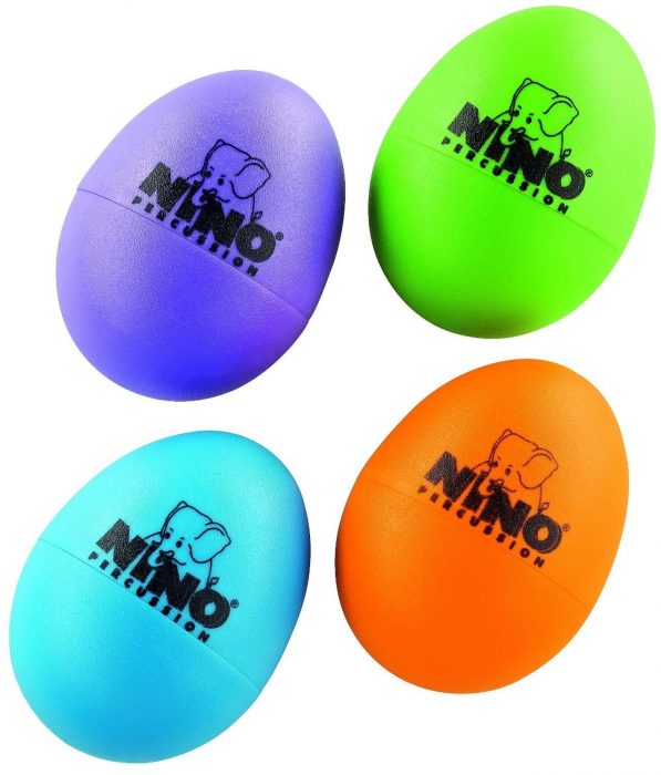 Nino Percussion 4 Pc Plastic Egg Shaker Assortment Only $7.99! Down From $13!