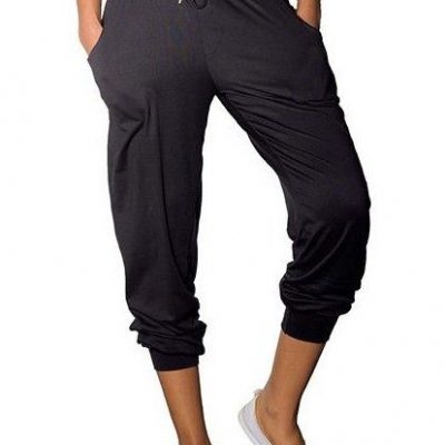 Soft Jersey Drawstring Jogger Pants – 2 Pk  Only $21 Shipped!