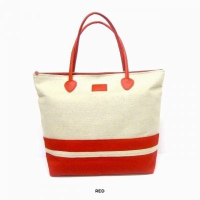 Le Sac Canvas Two-Tone Tote – Assorted Colors Only $18 Shipped!