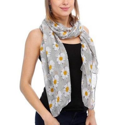 6-Pack: Lightweight Sunflower Scarves Only $26 Shipped!