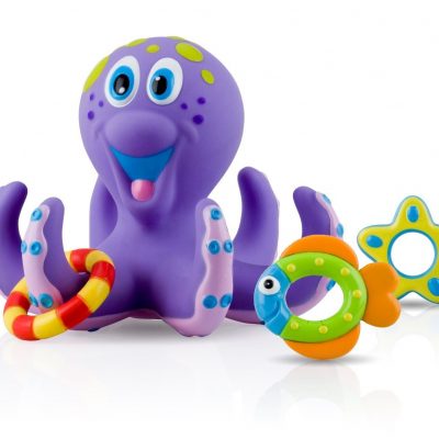 Nuby Bathtime Fun Purple Octopus Hoopla Just $6.98!