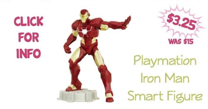 Playmation Iron Man Smart Figure Just $3.25 (Was $15)