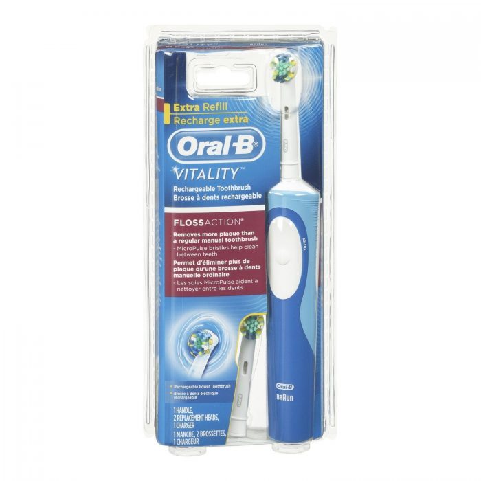 Oral-B Vitality Floss Action Rechargeable Electric Toothbrush Just $14.96! (Reg. $26!)