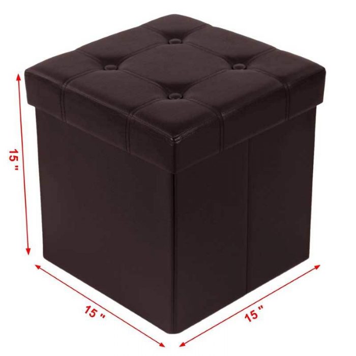 Folding Storage Ottoman Just $22.99! Ships FREE!