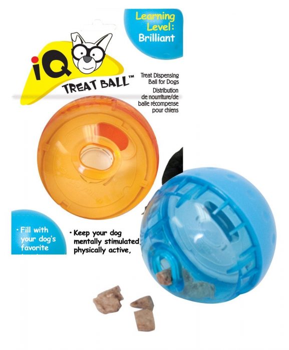 Our Pets Smarter Interactive IQ Treat Ball Dog Toy Just $8.43!