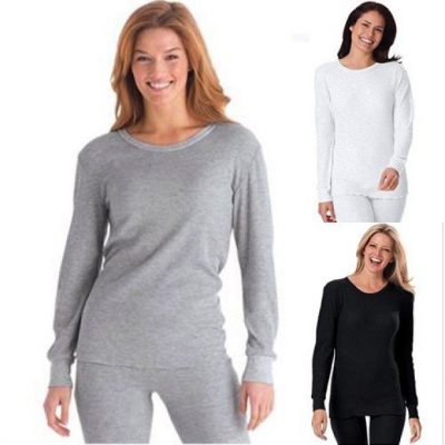 Women’s Waffle Knit Thermal Sleepwear Set Only $12.99 Plus FREE Shipping!