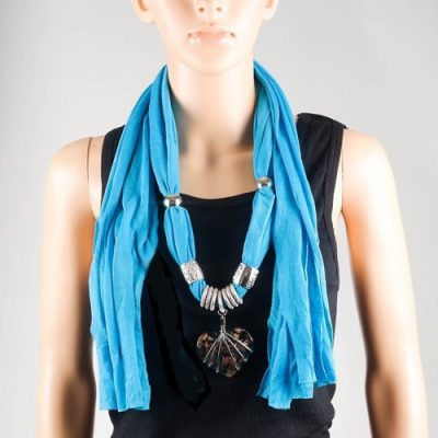 Hot Jewel Gem-Heart Pendant Scarf Only $7.99 Plus FREE Shipping!