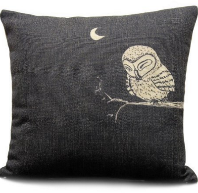 Sunny Outlets Owl In The Dark Pillow Cover Just $2.68 Down From $37.80!