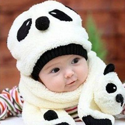Children’s Panda Hat & Scarf Just $3.72! Ships FREE!