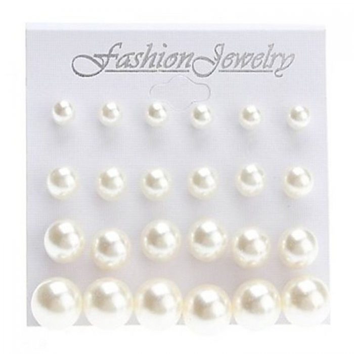 Pearl Earrings 12 Pair Only $6.99 Plus FREE Shipping!