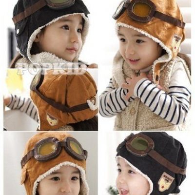 Wool Pilot Style Cap with Ear Flaps Just $3.95 SHIPPED!