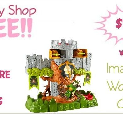 Fisher-Price Imaginext Woodland Castle Only $11.84! (Reg. $20)