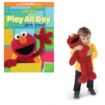 Newly Released Play All Day With Elmo DVD & Plush Toy!