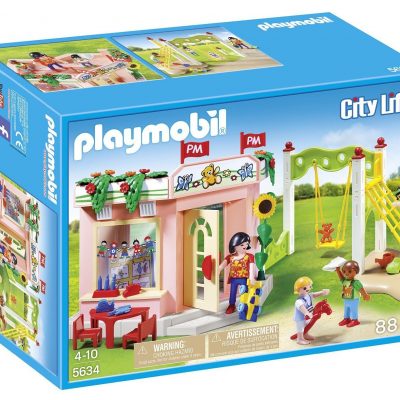 PLAYMOBIL Preschool with Playground Playset Building Kit Just $13.41!