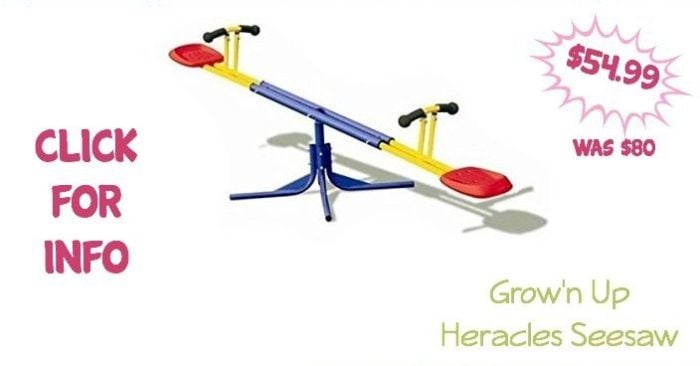Grow'n Up Heracles Seesaw Only $54.99! (Was $80)