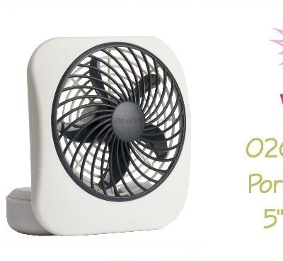 O2COOL 5-Inch Portable Fan Just $6.88! Was ($10)