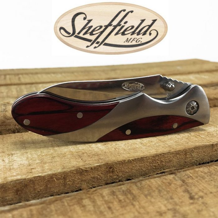Hardwood & Stainless Pocket Knife Only $6.99 Plus FREE Shipping!