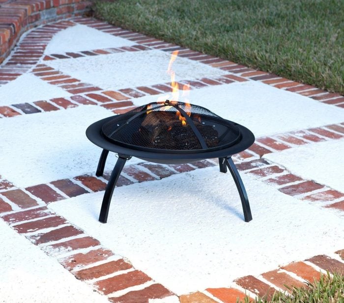 AmazonBasics Portable Folding Fire Pit Only $39! Ships FREE!