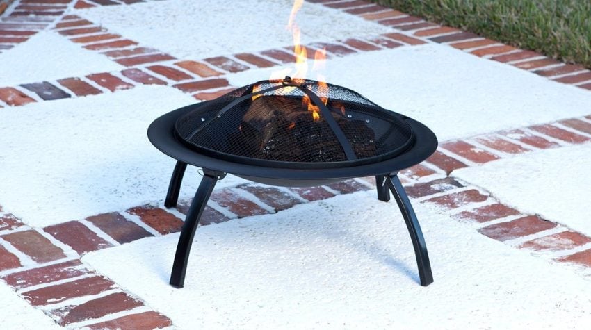 AmazonBasics Portable Folding Fire Pit Only $39! Ships FREE!
