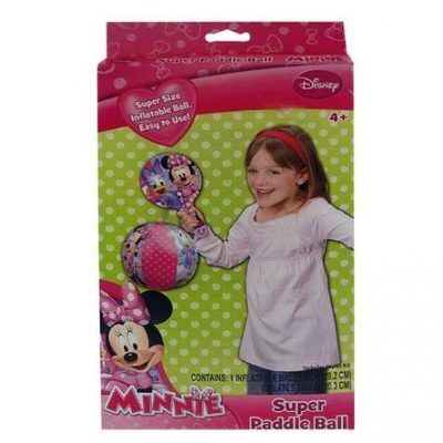 Minnie Mouse Inflatable Toy Deluxe Paddle Ball Set Just $8.39! Down From $49.99!