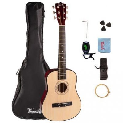 Children Beginner Steel String Acoustic Guitar Package Only $53.95! Down From Up To $105.99!