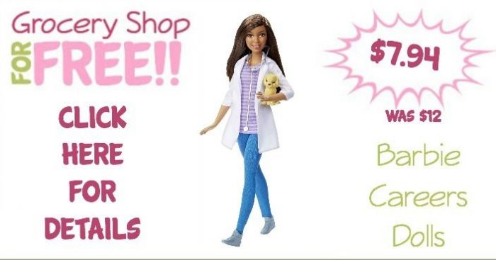 Barbie Careers Dolls Only $7.94! (Reg. $12)