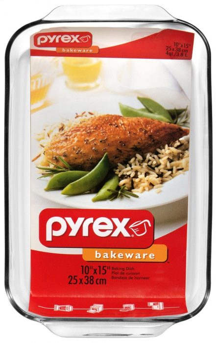 Pyrex Bakeware 4.8 Quart Oblong Baking Dish Now Just $7.35!