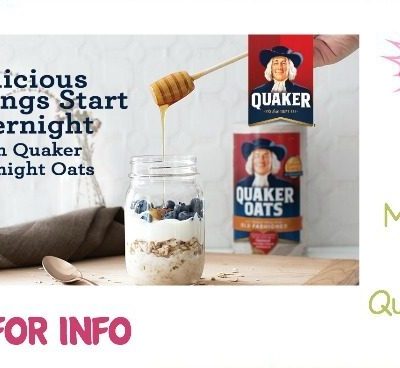FREE Mason Jar From Quaker Oats!