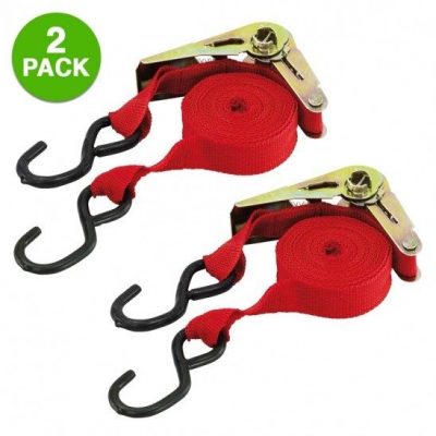 2-pack: Ratchet Tie Down Set Just $8.99 Down From $29.99! Ships FREE!
