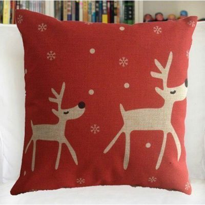 Reindeer Pillow Cover Just $3.25 + FREE Shipping!