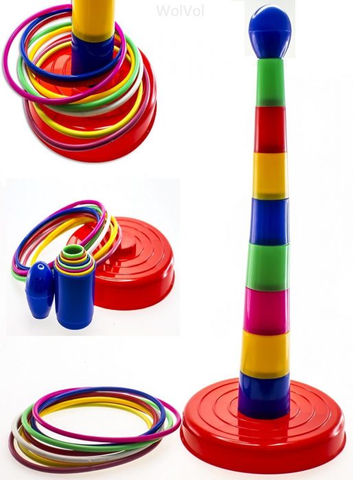 18" Colorful Ring Toss Game Set for Kids Only $14.94! (Reg. $30)