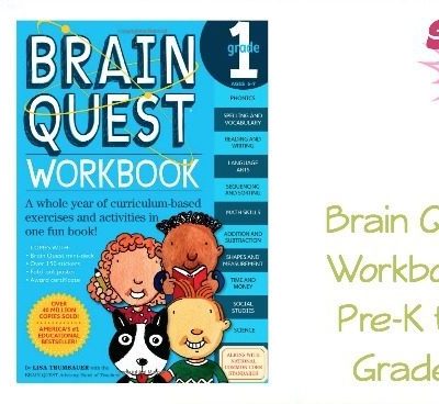 Brain Quest Workbooks - Pre-Kindergarten to Grade 6 - As Low As $8.92!